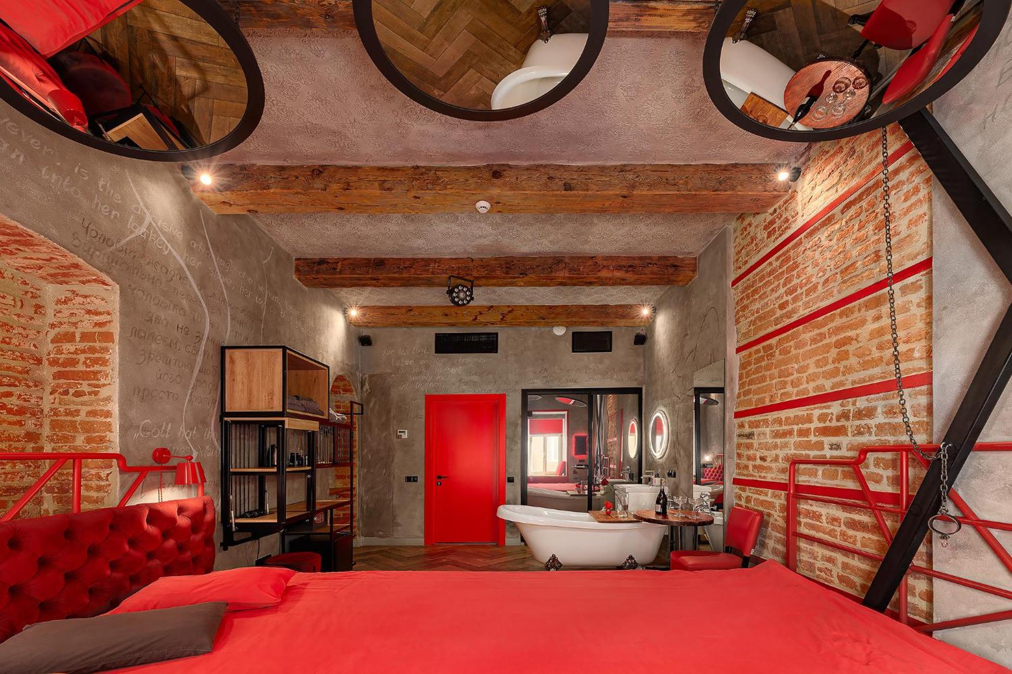 Masoch. Hotel & Cafe Lviv Exterior photo