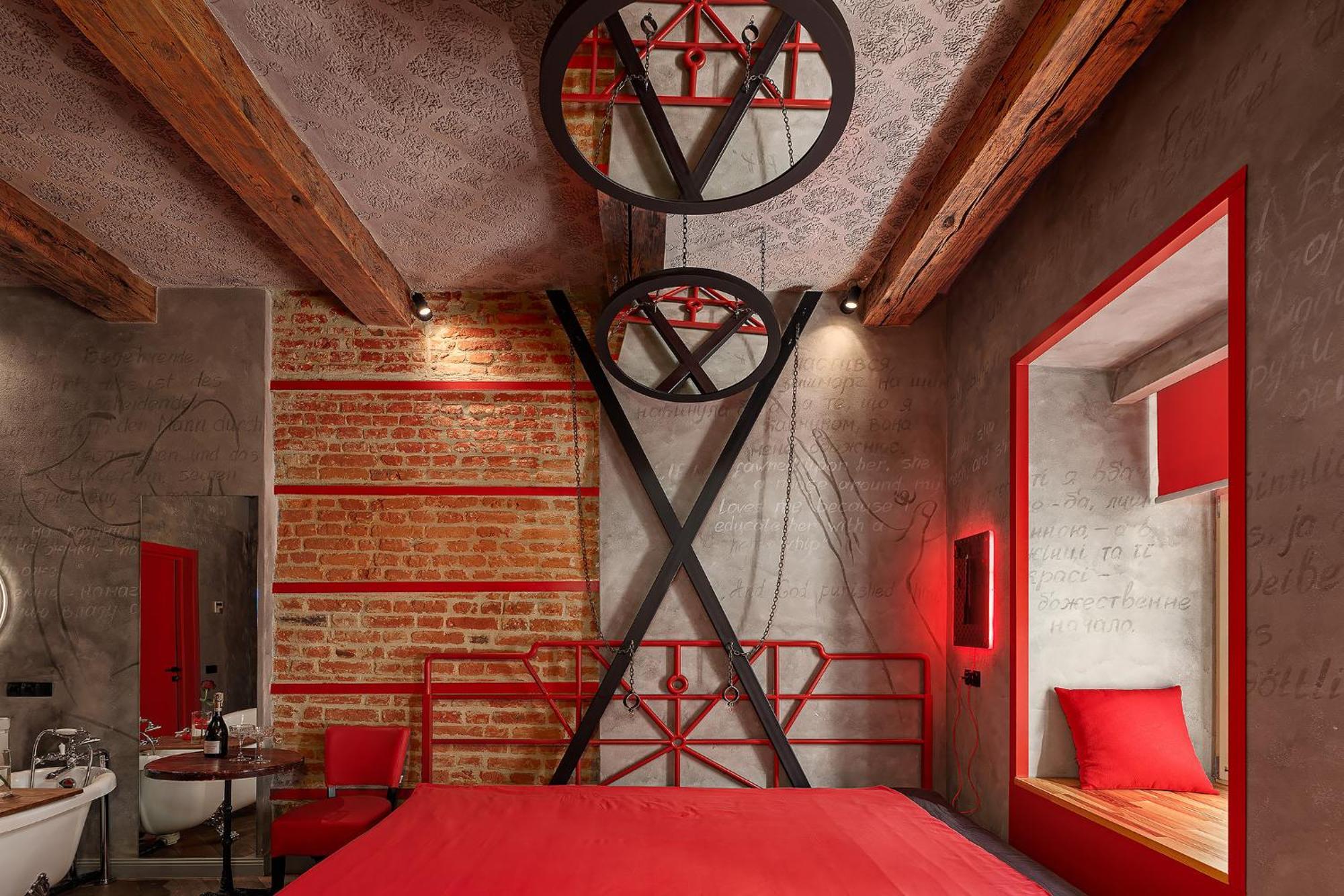 Masoch. Hotel & Cafe Lviv Exterior photo