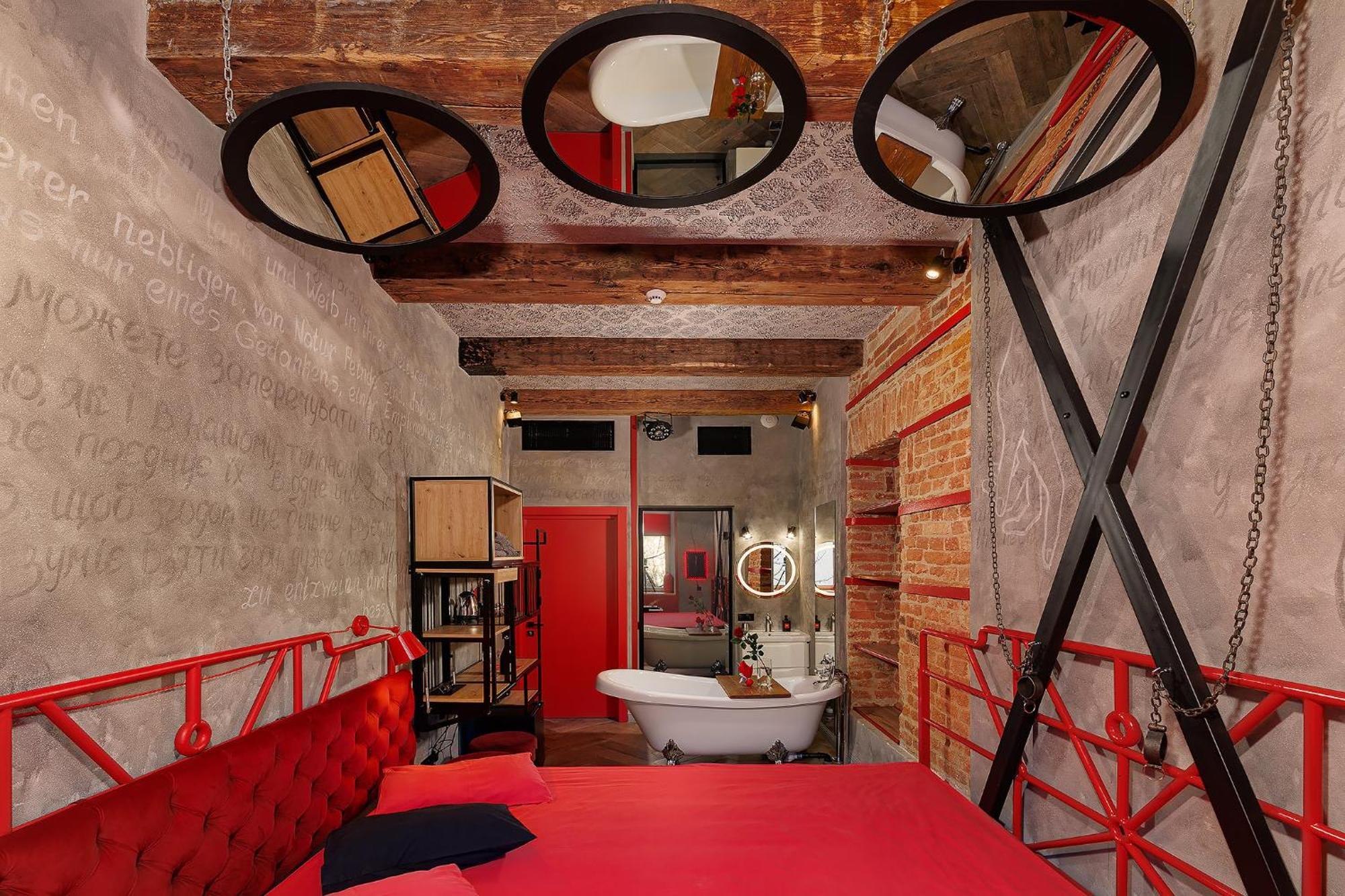 Masoch. Hotel & Cafe Lviv Exterior photo